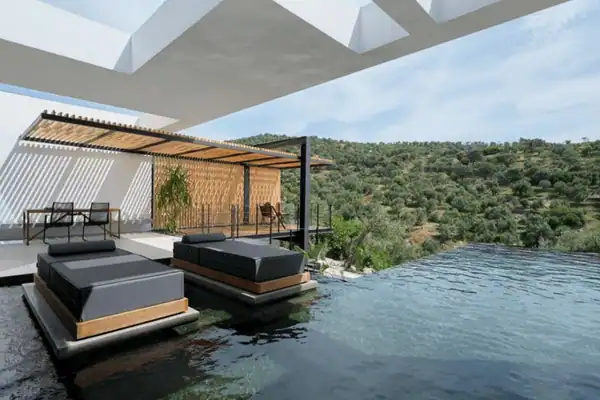 Luxe villa met privézwembad op Lesbos: A Luxury Villas / Salted Senses
