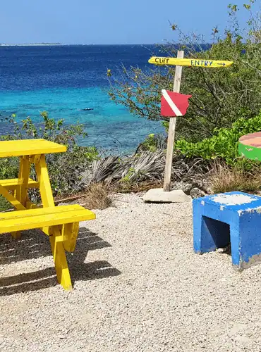 Cliff Entry Bonaire / Salted Senses