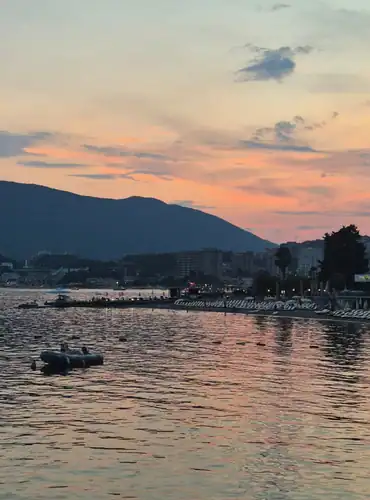 Sunset in Herceg Novi Montenegro / Salted Senses